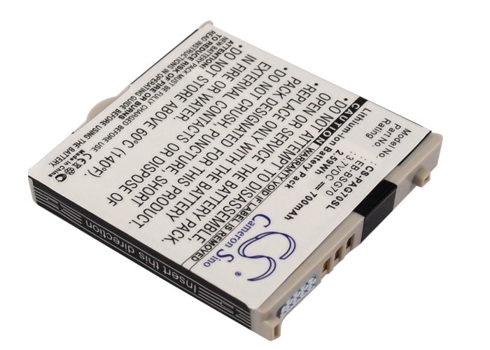 Batteri til mobiltelefon, smarttelefon for Panasonic G70