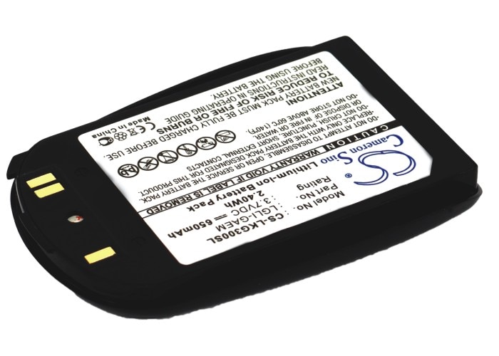 Batteri til mobiltelefon, smarttelefon for LG KG228, KG220, KG300