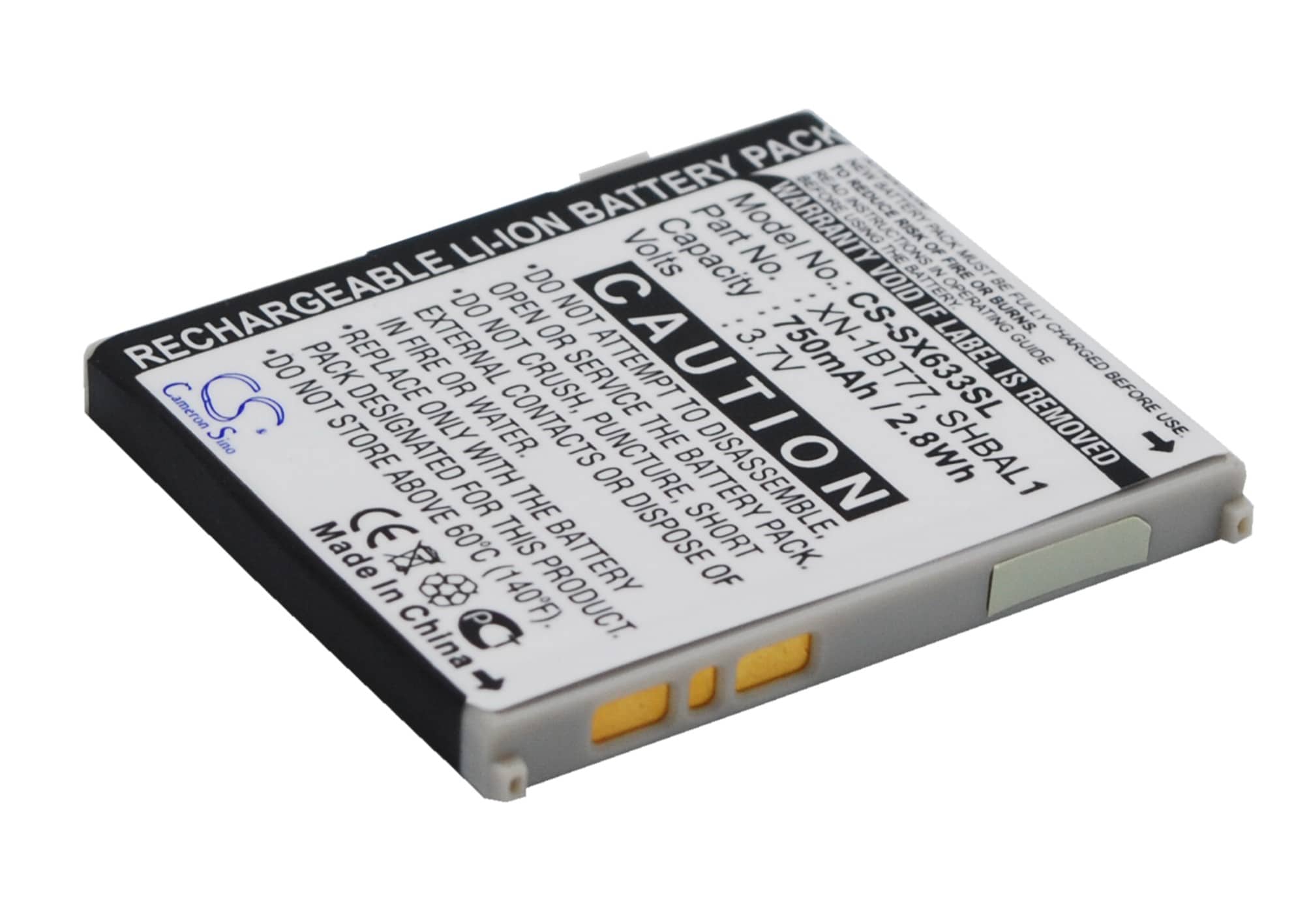 Batteri til mobiltelefon, smarttelefon for Vodafone 705SH