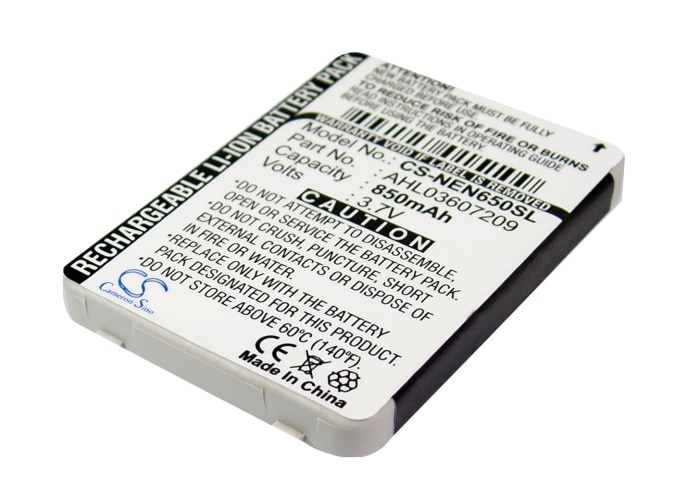 Batteri til mobiltelefon, smarttelefon for NEC N110, N118, N650i m.fl.