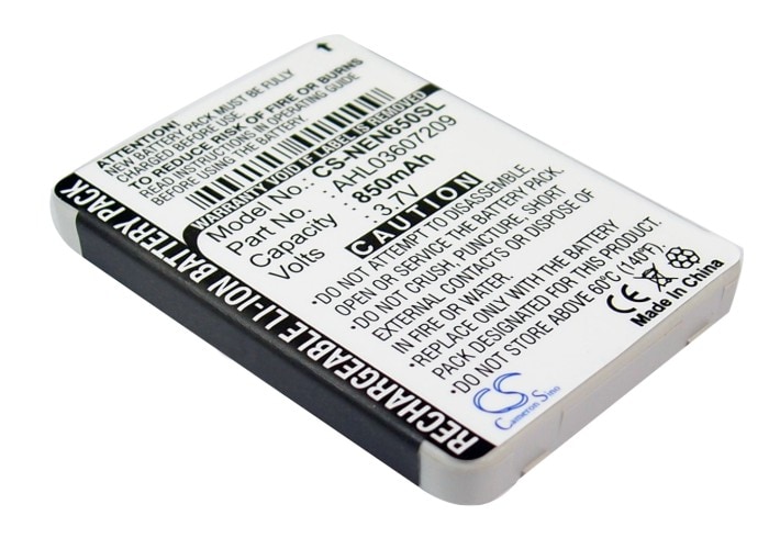 Batteri til mobiltelefon, smarttelefon for NEC N110, N118, N650i m.fl.