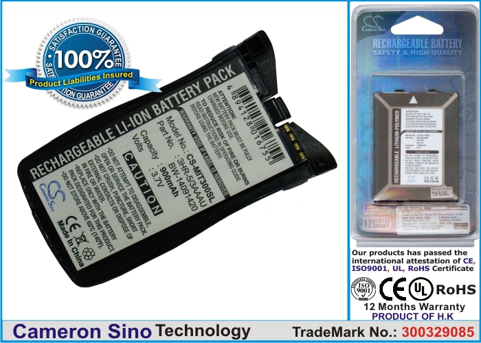 Batteri til mobiltelefon, smarttelefon for Mitsubishi Trium, GEO, Astral m.fl.