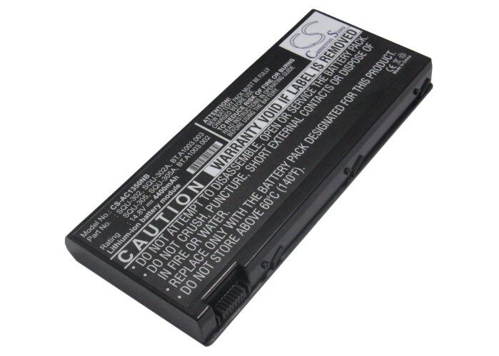 Batteri til bærbar PC, Acer Aspire 1350, Aspire 1350LC, Aspire 1350LCe m.fl.