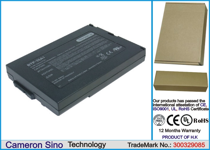 Batteri til bærbar PC, Acer TravelMate 200, TravelMate 210T m.fl.