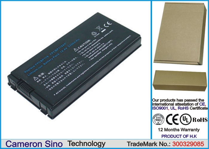 Batteri til bærbar PC, Notatbok for Fujitsu LifeBook N3400, LifeBook N3410