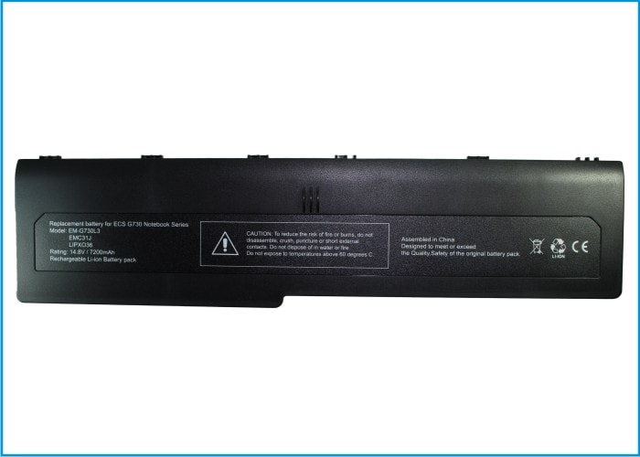 Batteri til bærbar PC, ECS G730, Green 732