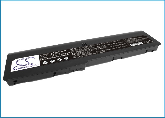 Batteri til bærbar PC, ECS G730, Green 732