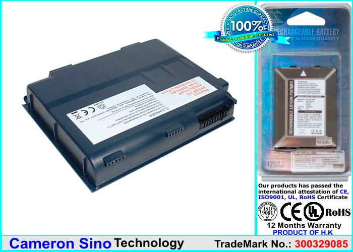Batteri til bærbar PC, Notatbok for Fujitsu LifeBook C1320, LifeBook C1320D m.fl.