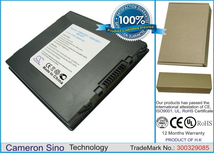 Batteri til bærbar PC, notatbok for Fujitsu Stylistic 3400, Stylistic 3500 m.fl.