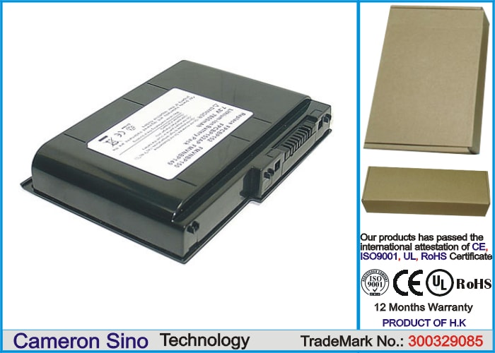 Batteri til bærbar PC, Notatbok for Fujitsu FMV-LifeBook B8220, FMV-LIFEBOOK TC8230 m.fl.