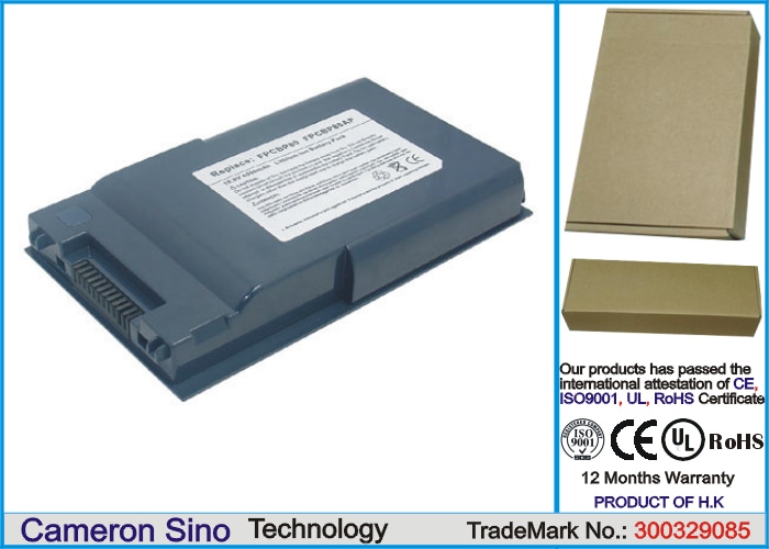 Batteri til bærbar PC, Notatbok for Fujitsu Lifebook S6200, Lifebook S6210s m.fl.