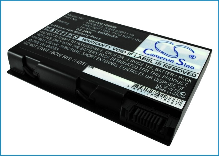 Batteri til bærbar PC, Lenovo 3000 C100 0761, 3000 C100