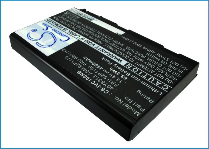 Batteri til bærbar PC, Lenovo 3000 C100 0761, 3000 C100