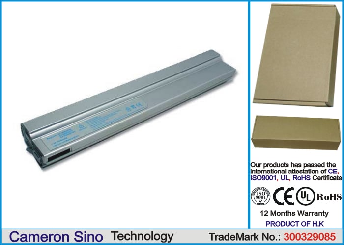 Batteri til bærbar PC, notatbok for Panasonic CF-W2, CF-W2AW1AXR, CF-W2BW1AXR m.fl.