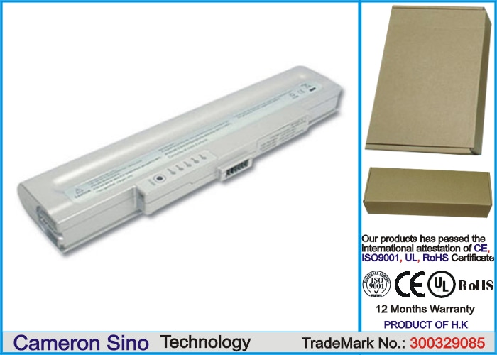 Batteri til bærbar PC, Notatbok til Samsung Q40 Pro U1400 Silver, Q30TWM 733 m.fl.