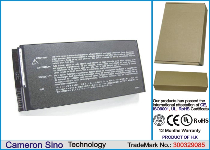 Batteri til bærbar PC, Notatbok for MAXTECH 799, G720, G799