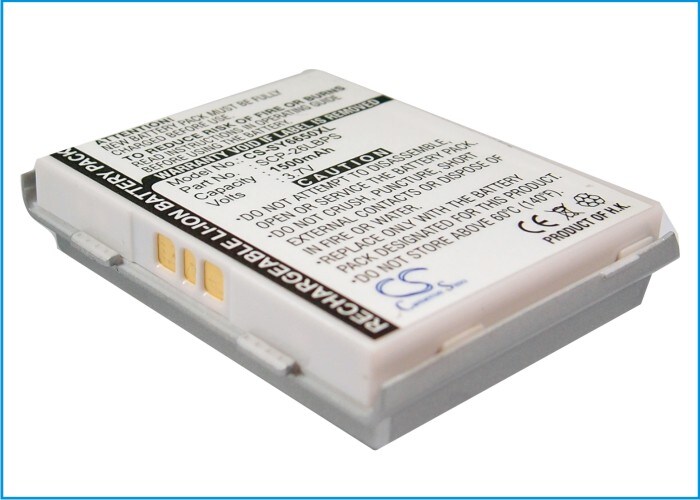 Batteri til mobiltelefon, smarttelefon for Sanyo SCP-6650, SY-KA2, Katana II