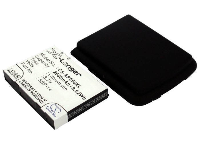Batteri til mobiltelefon, smarttelefon for Asus P550, Solaris