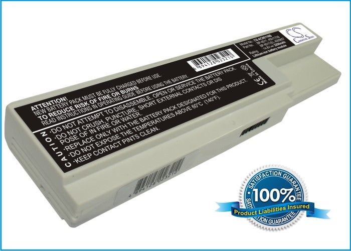 Batteri til bærbar PC, Notatbok for Mitac MiNote 8X11, MiNote 8011