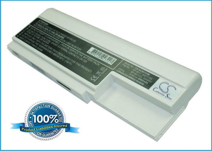 Batteri til bærbar PC, Notatbok for Mitac MiNote 8X11, MiNote 8011