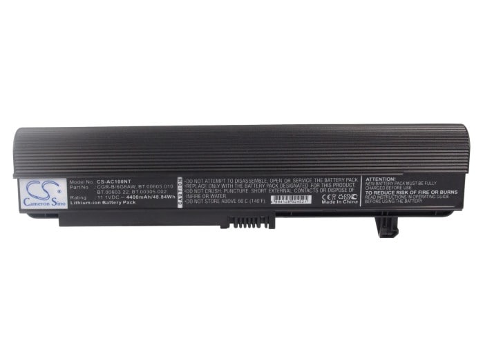 Batteri til bærbar PC, Acer TravelMate 3030, Ferrari 1005WLMi m.fl.