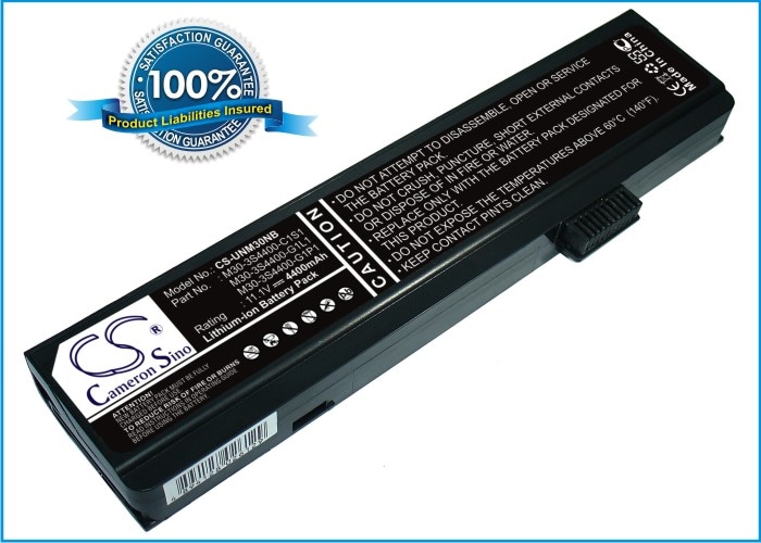 Batteri til bærbar PC, Notatbok for Uniwill M30, M31, M30EI0 m.fl.