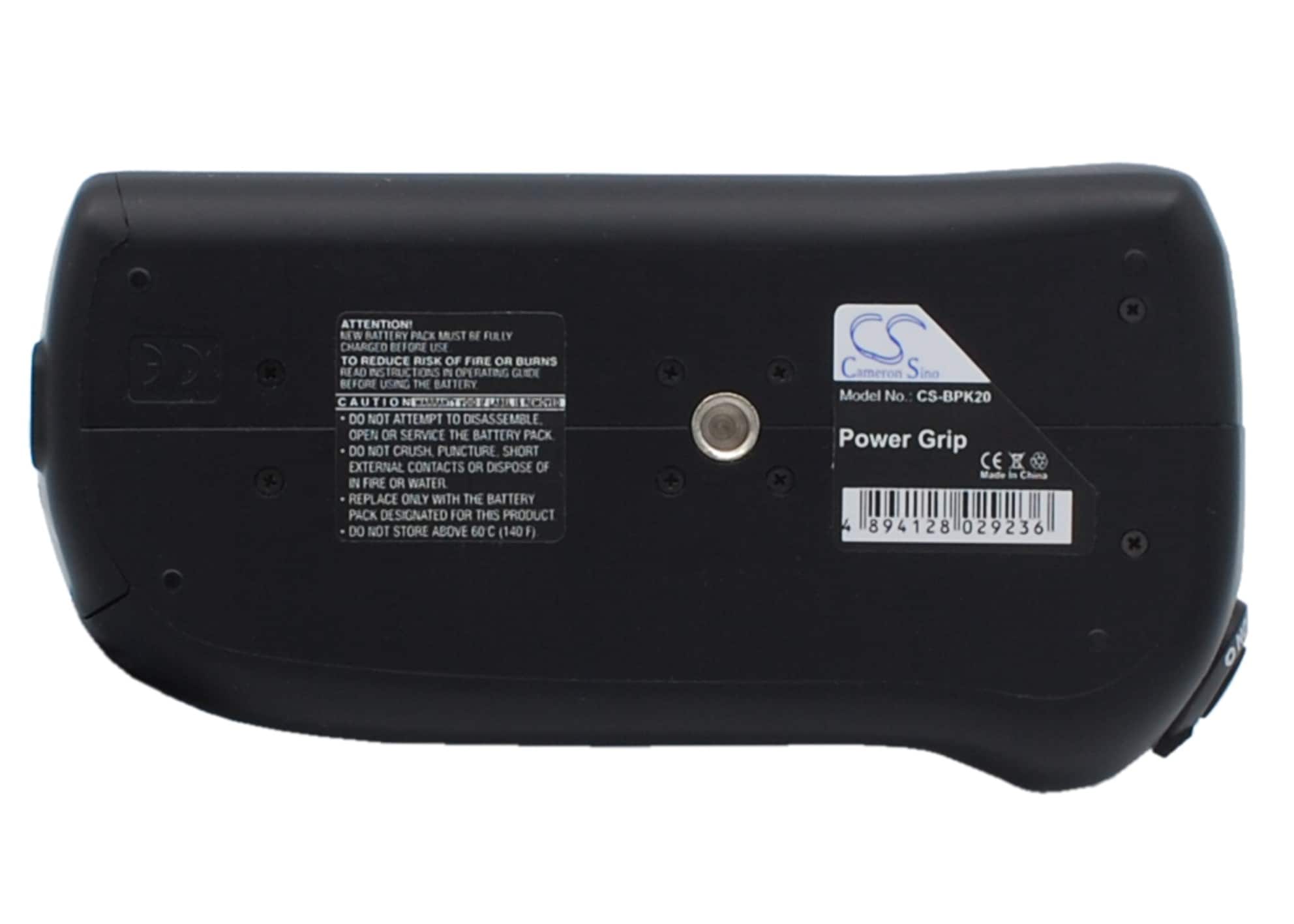 Batteri til batterigrepet for Pentax K10D, K20D