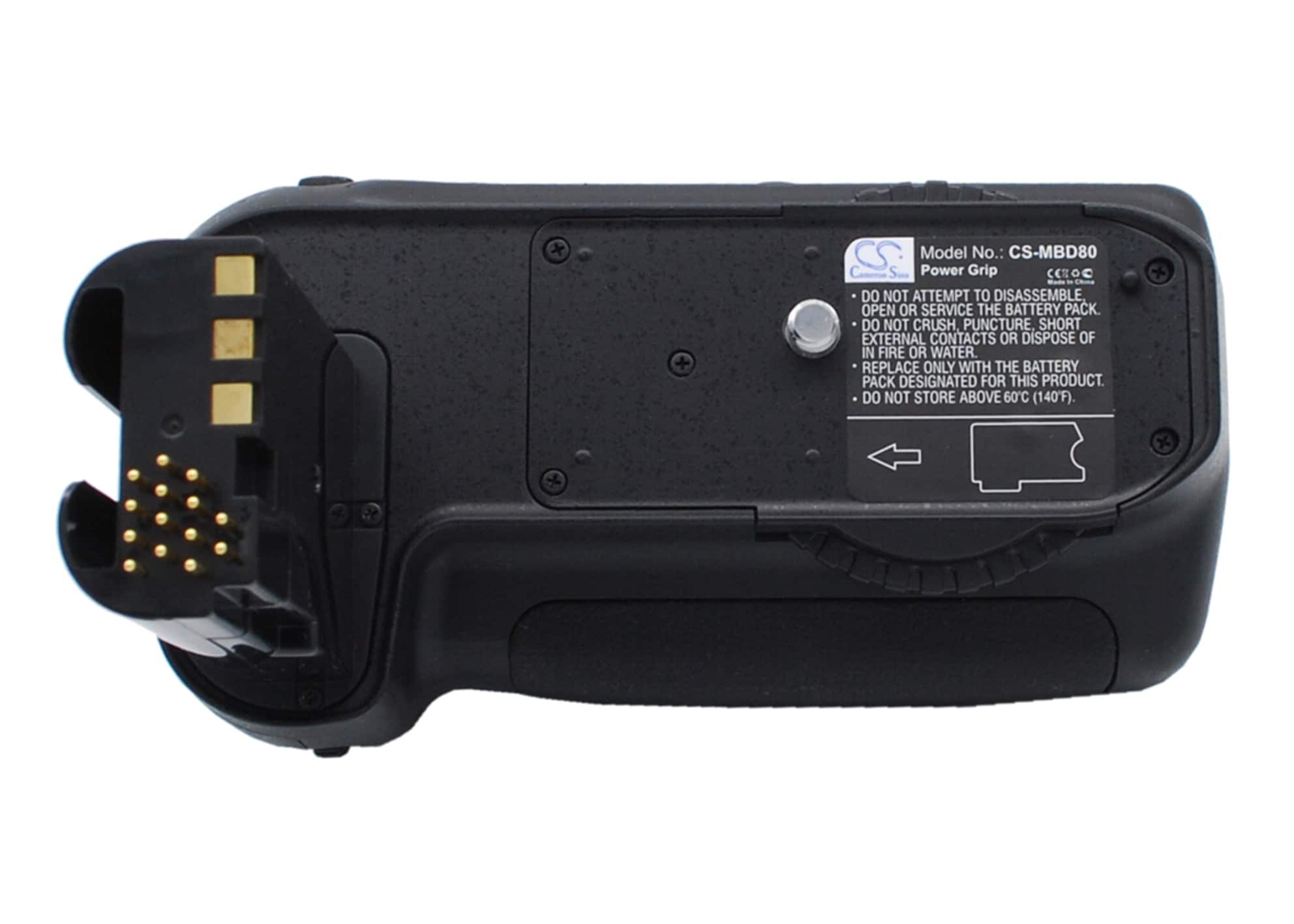 Batteri til batterigrepet til Nikon D80, D90
