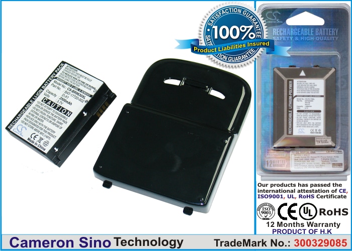 Batteri til mobiltelefon, smarttelefon for BlackBerry Tour 9630, Bold 9650