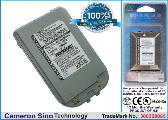 Batteri til mobiltelefon, smarttelefon for AudioVox CDM-8932