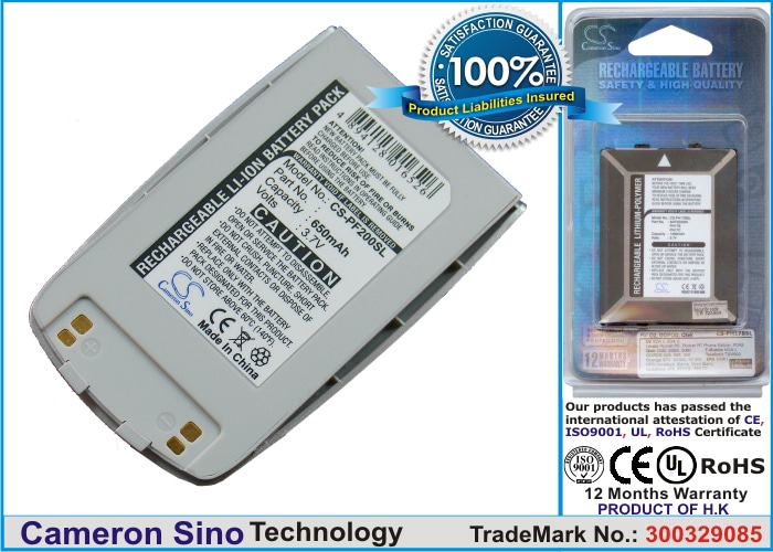 Batteri til mobiltelefon, smarttelefon for Pantech GF200