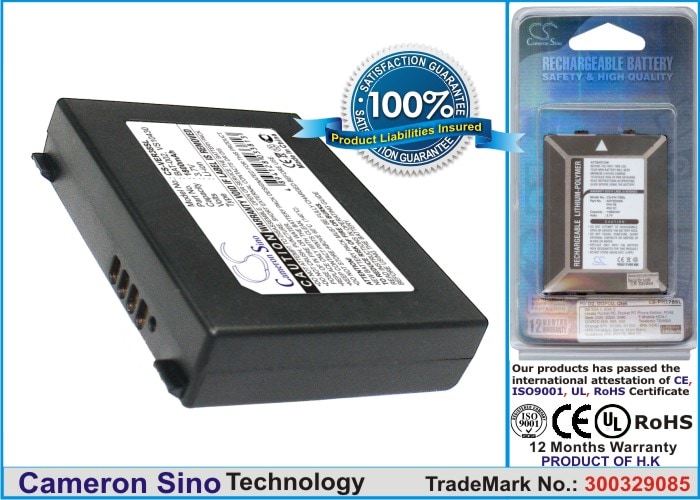 Batteri til strekkodeskanner for ViewSonic V38R, V38R-01, V38r-02A m.fl.