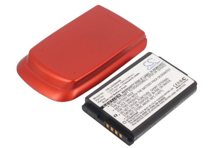 Batteri til mobiltelefon, smarttelefon for LG AX500, UX500