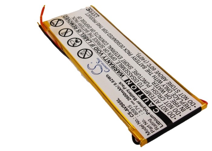 Batteri til mediaspiller for Archos 5 250 GB