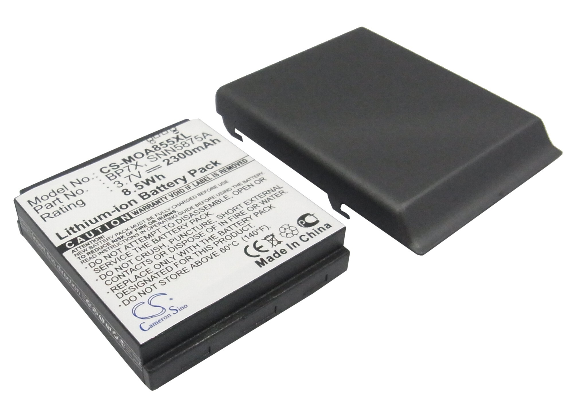 Batteri til mobiltelefon, smarttelefon for Motorola Droid A855, Milestone, A855