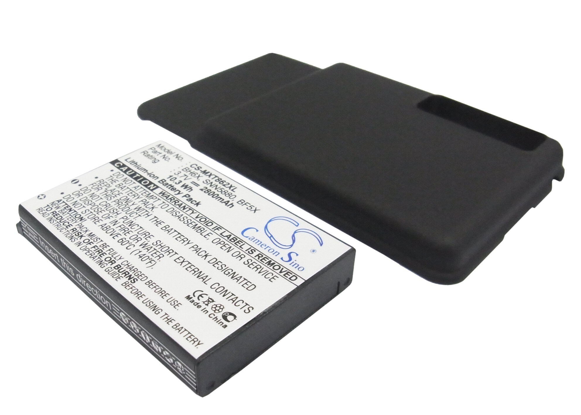 Batteri til mobiltelefon, smarttelefon for Motorola XT862, Milestone 3, Droid 3 m.fl.