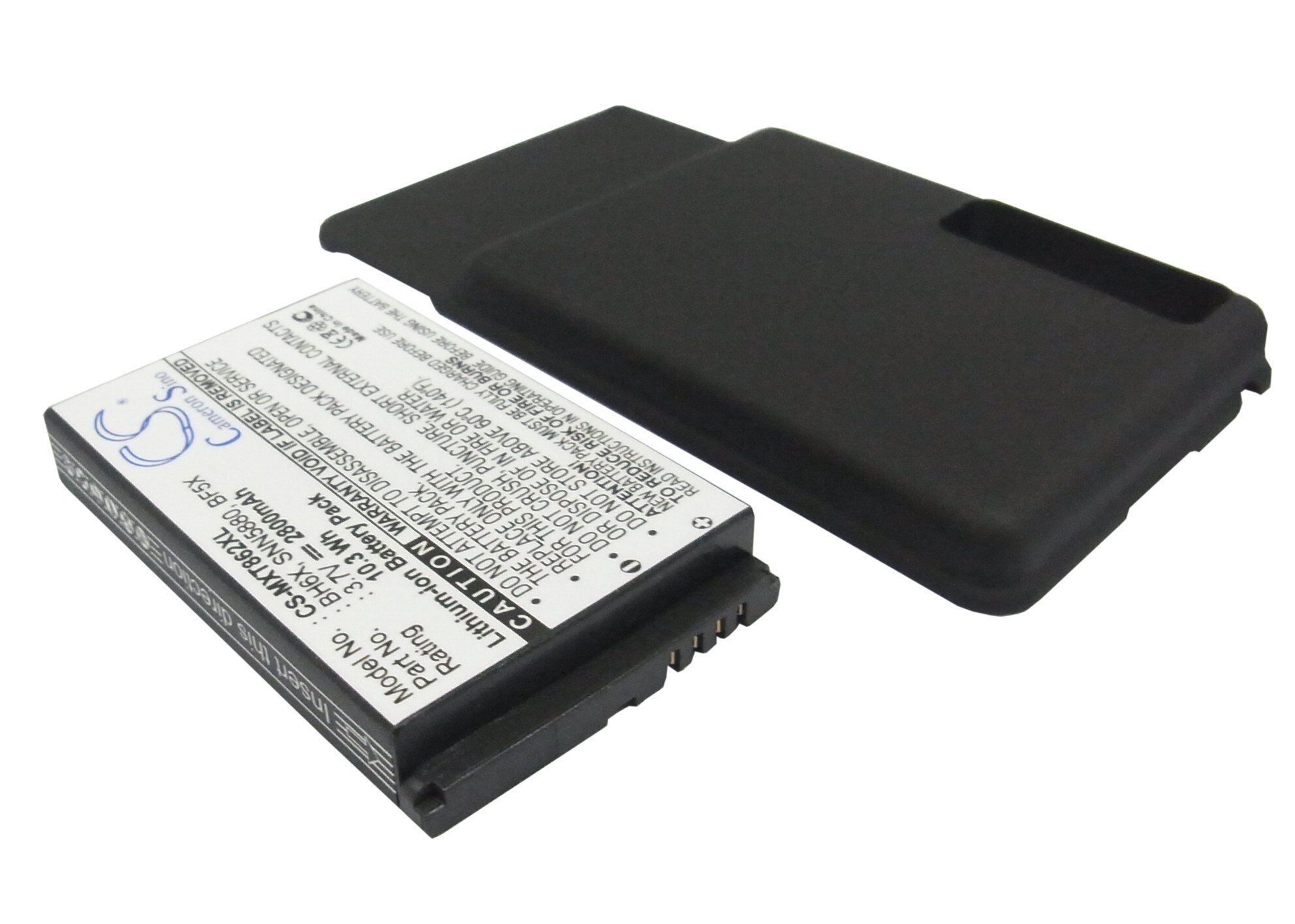 Batteri til mobiltelefon, smarttelefon for Motorola XT862, Milestone 3, Droid 3 m.fl.
