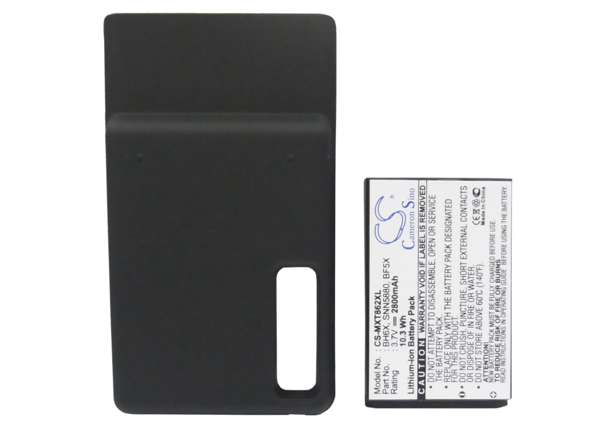 Batteri til mobiltelefon, smarttelefon for Motorola XT862, Milestone 3, Droid 3 m.fl.