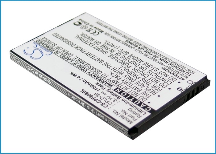 Batteri til mobiltelefon, smarttelefon for Coolpad F608, F603, E230 m.fl.