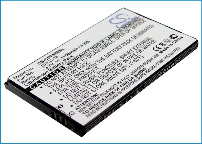 Batteri til mobiltelefon, smarttelefon for Coolpad F608, F603, E230 m.fl.