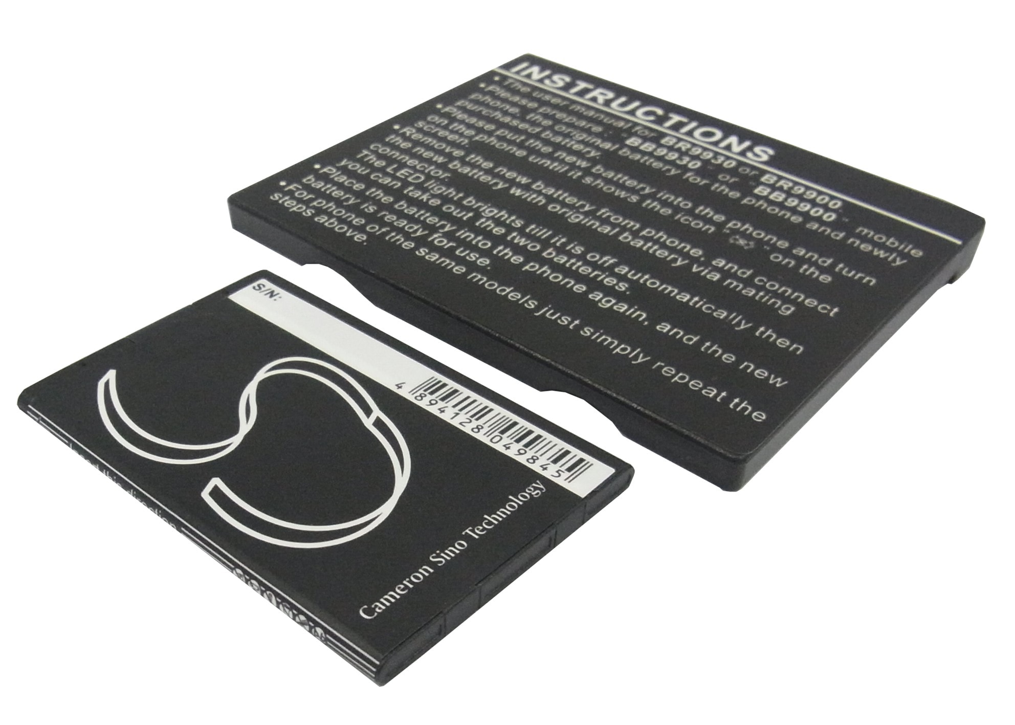 Batteri til mobiltelefon, smarttelefon for BlackBerry Bold Touch 9900, Pluto m.fl.