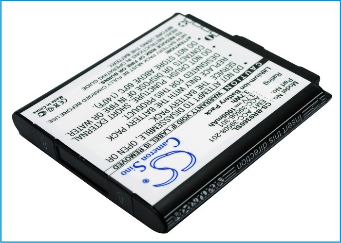 Batteri til mobiltelefon, smarttelefon for BlackBerry Curve 9370, Curve 9360, Curve 9350