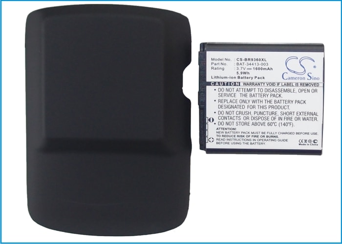 Batteri til mobiltelefon, smarttelefon for BlackBerry Curve 9360