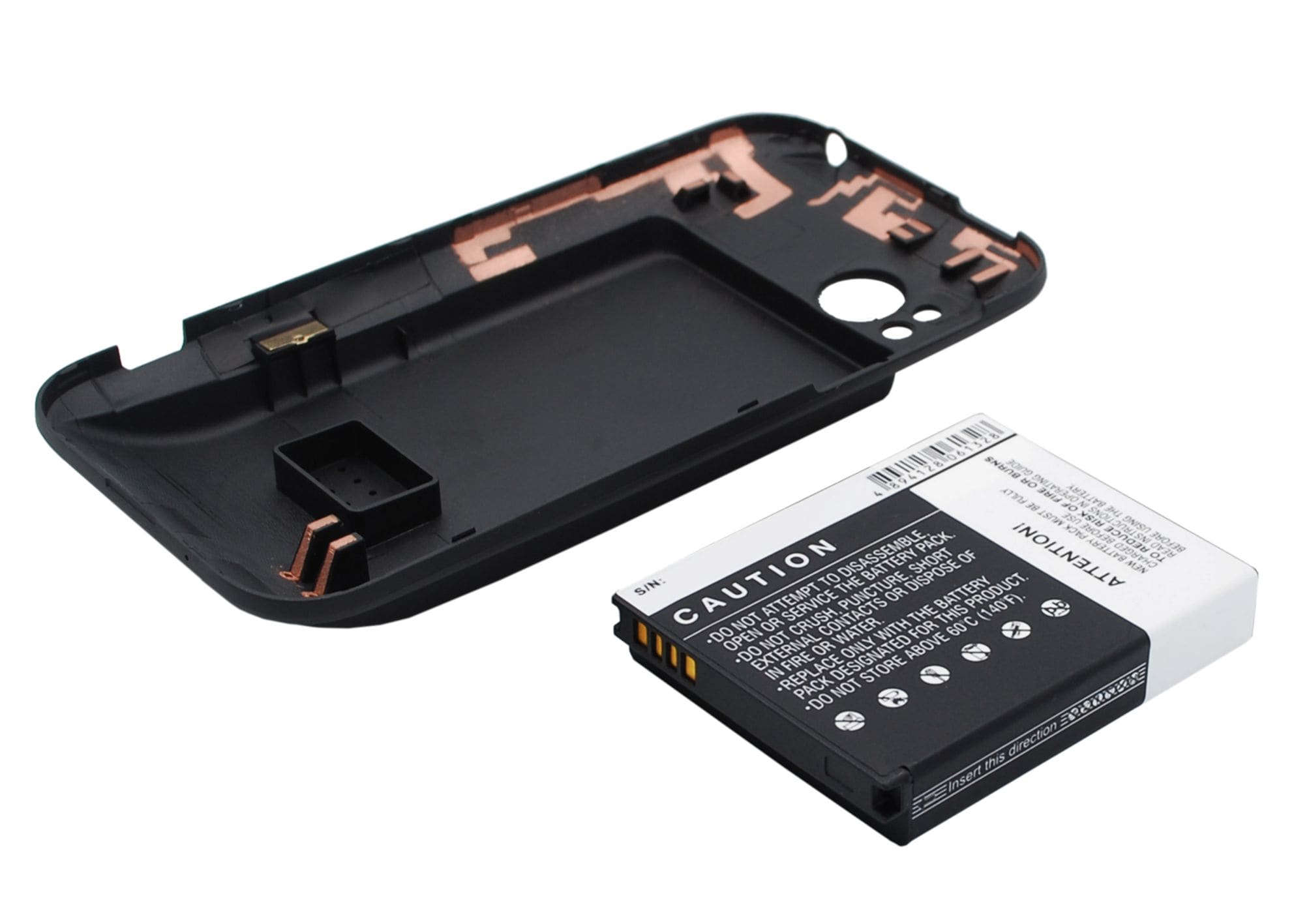Batteri til mobiltelefon, smarttelefon for HTC Rezound, Vigor, ThunderBolt 2 m.fl.