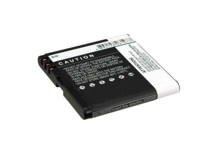 Batteri til mobiltelefon, smarttelefon for Nokia 700, Zeta N700