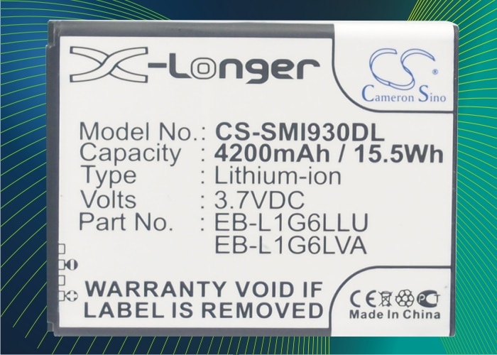 Batteri til mobiltelefon, smarttelefon for Samsung GT-I9300, GT-I9308, SGH-T999V m.fl.