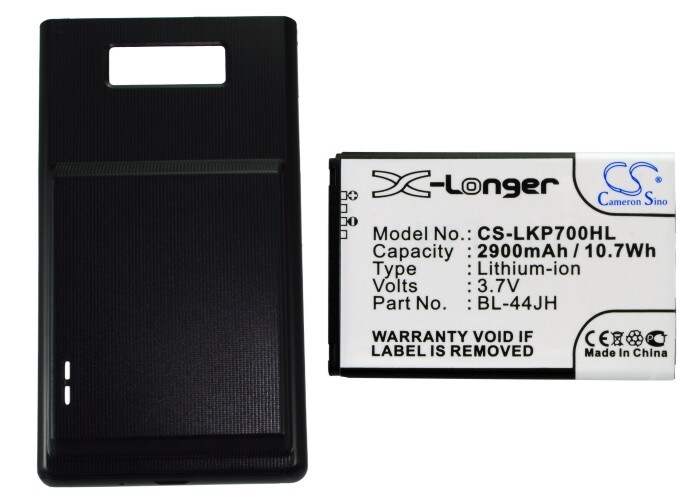 Batteri til mobiltelefon, smarttelefon for LG Optimus L7, Optimus P700