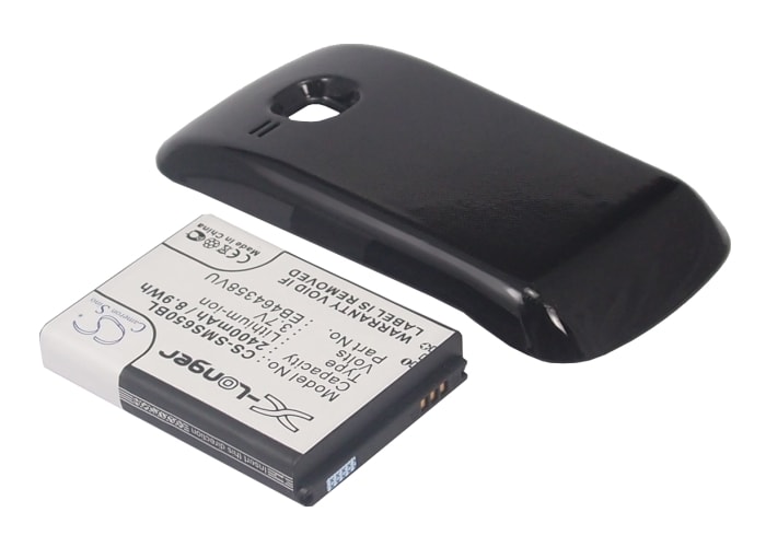 Batteri til mobiltelefon, smarttelefon for Samsung GT-S6500, GT-S6500D, Galaxy Mini 2 m.fl.