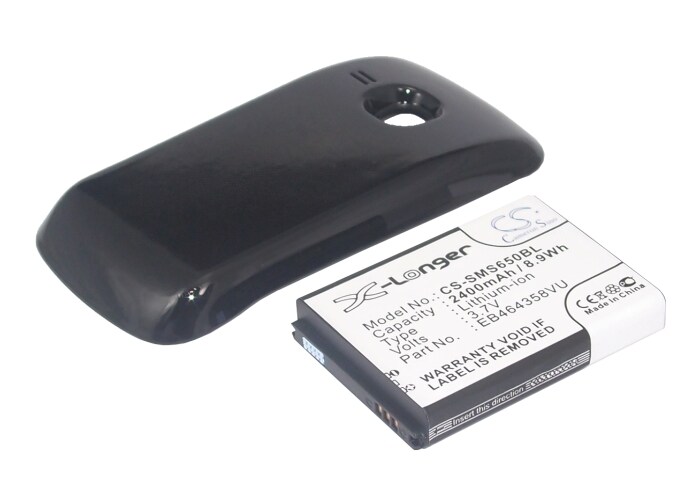 Batteri til mobiltelefon, smarttelefon for Samsung GT-S6500, GT-S6500D, Galaxy Mini 2 m.fl.