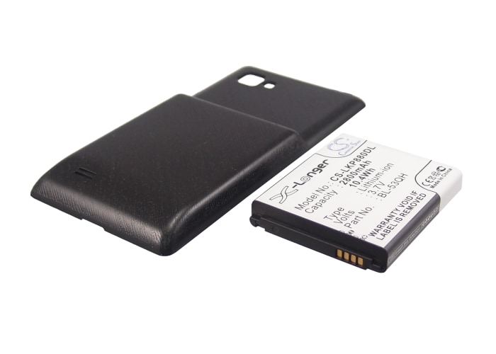 Batteri til mobiltelefon, smarttelefon for LG P880, Optimus 4X HD
